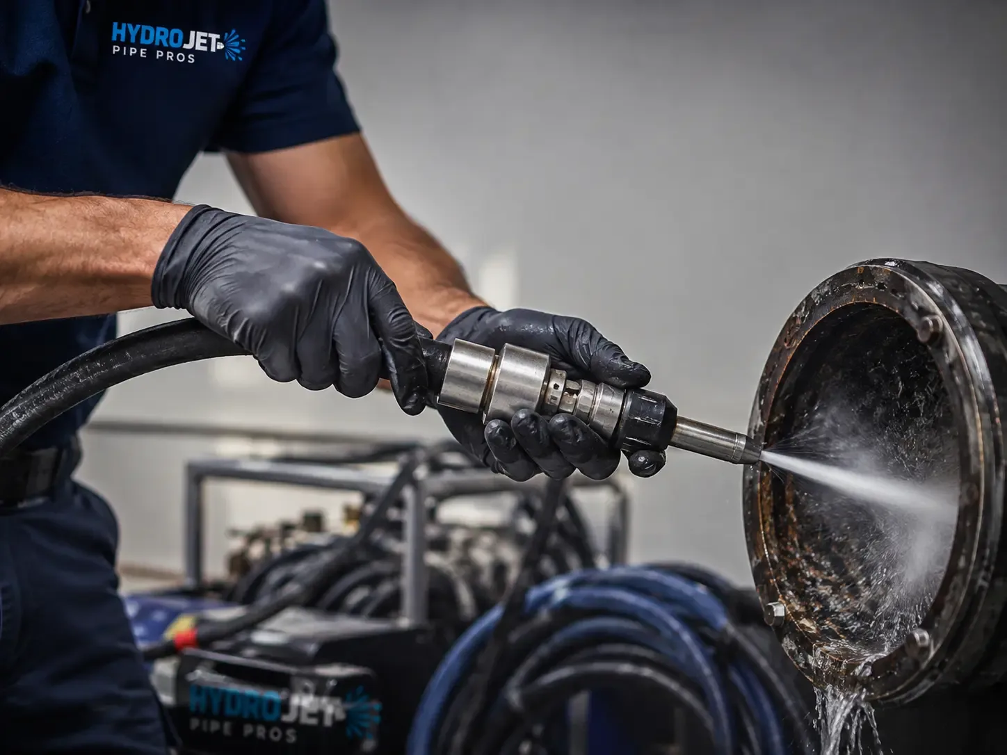 Hydro Jet Pipe Descaling in Windfall, IN